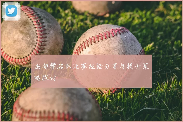 成都攀岩队比赛经验分享与提升策略探讨