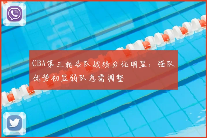 CBA第三轮各队战绩分化明显,强队优势初显弱队急需调整